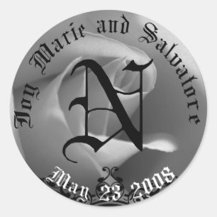 Wedding Favour Gift Package Sticker