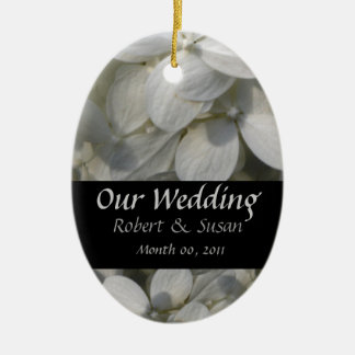 Wedding Favour Keepsake Ceramic Tree Decoration