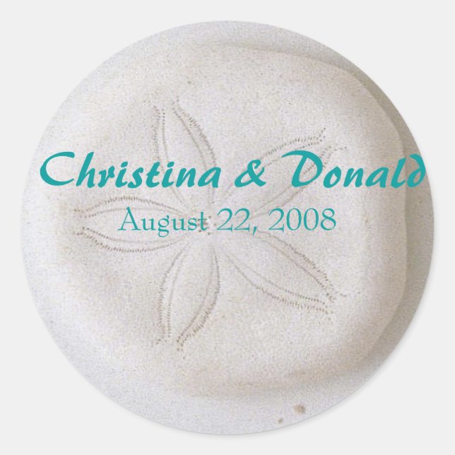 Wedding Favour Label (Front)