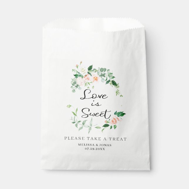 Wedding favour love is love favour bag (Front)