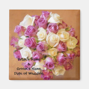 Wedding Favour Magnet Template