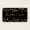 Wedding Favour Tag Gold Foil Confetti