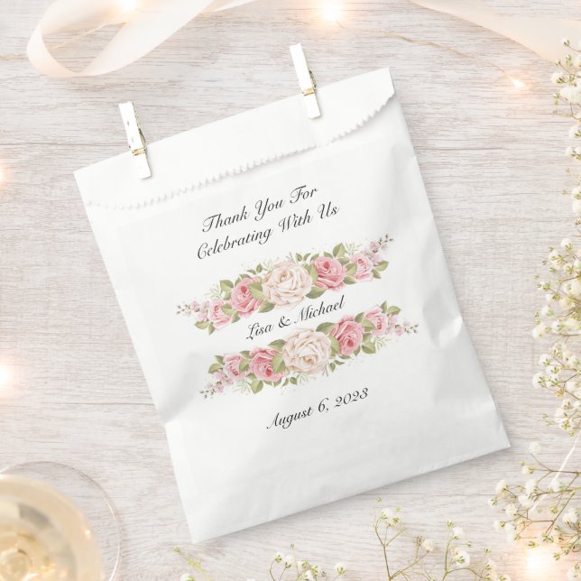 Wedding Favour Treat Bag (Clipped)