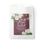 Wedding Favour Treats Bag Hydrangeas String Lights