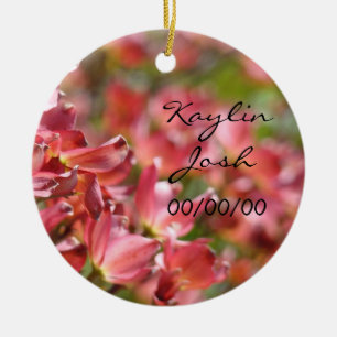 Wedding Favours gifts Today Tomorrow Always Ceramic Ornament
