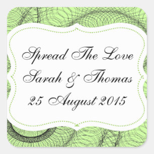 Wedding Favours Jam Jar Labels Spread The Love