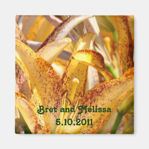 Wedding Favours Names Wedding Date magnets