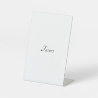 Wedding Favours Table Sign! Add images and text!