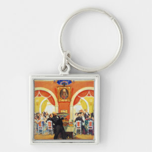 Wedding Feast, 1917 Key Ring