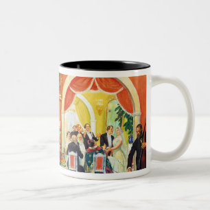 Wedding Feast, 1917 Two-Tone Coffee Mug