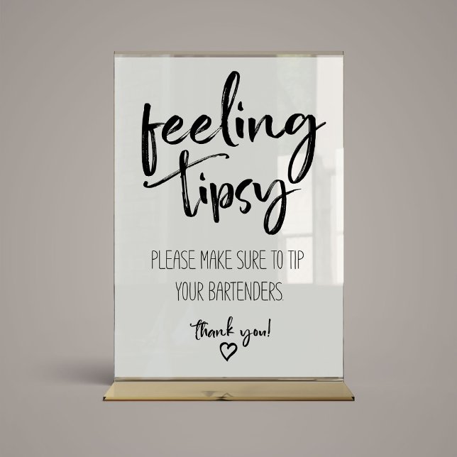 Wedding Feeling Tipsy Poster (Creator Uploaded)