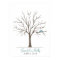 Wedding Fingerprint Tree – Classic Love Birds