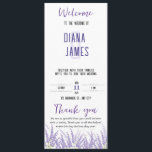 Wedding Flat Program<br><div class="desc">Elevate the charm of your wedding ceremony with our Lavender Theme Wedding Flat Program – a delightful addition to our enchanting wedding stationery collection. Infused with the soothing beauty of lavender, this program is designed to perfectly complement your dream wedding. Immerse your guests in the romance of the moment with...</div>