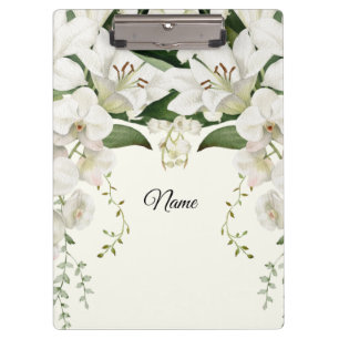 wedding floral Lily classics Clipboard