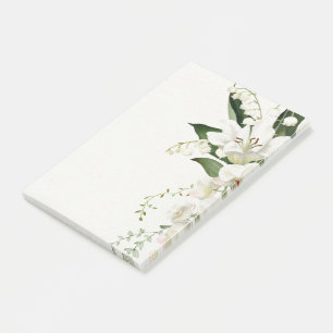wedding floral Lily  classics Post-it Notes