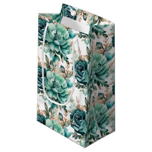 Wedding Floral Print Gift Bag