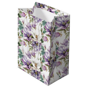 Wedding Floral Print Gift Bag
