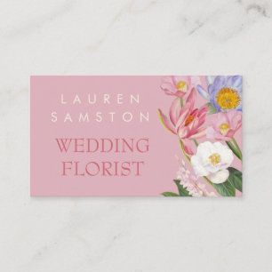Wedding Florist Business Card