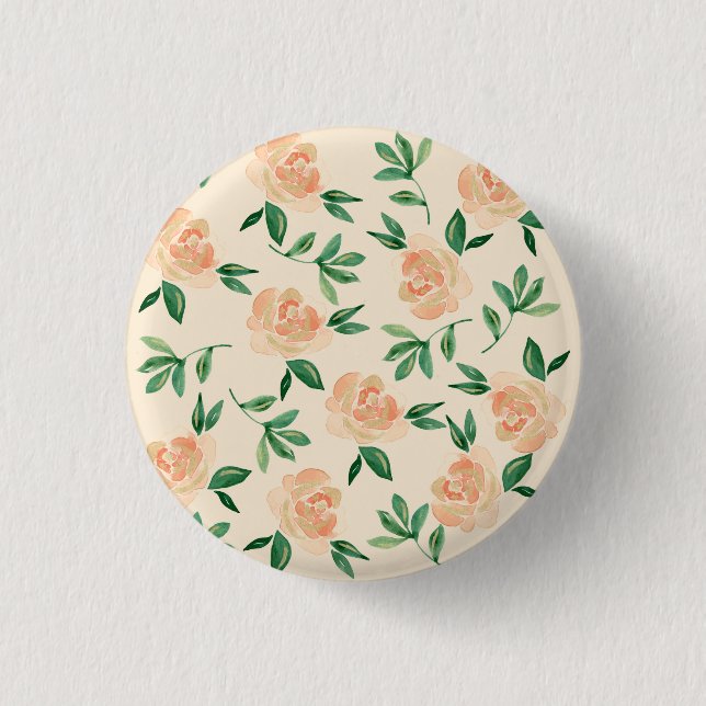 Wedding Flower Arrangements 3 Cm Round Badge (Front)