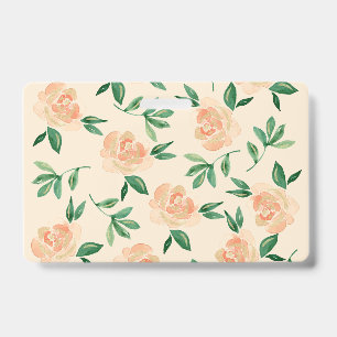 Wedding Flower Arrangements ID Badge