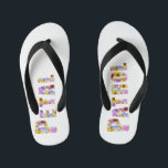 Wedding Flower Girl Petal Patrol Flip Flops<br><div class="desc">Your Flower Girl will love these cute flip flops.  This will give her something to wear when she takes off her special shoes,  yet they will be cute in pictures.  Please check out our shop for coordinating items.</div>