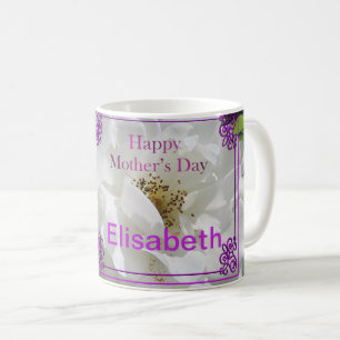Wedding,flowers, foto,blossom ,watercolor,garden, coffee mug
