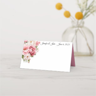 Wedding Folded Name Place Card