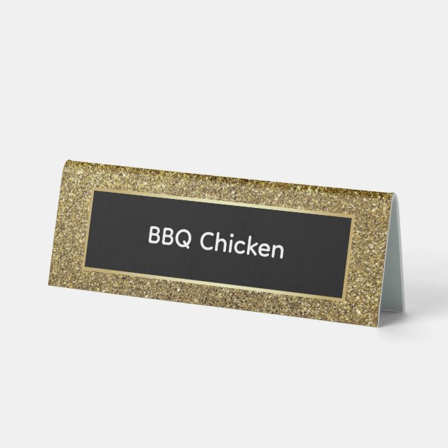 Wedding Food Table Card (Front)