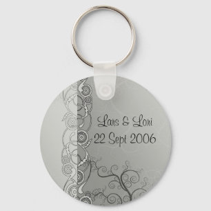 Wedding Frills Key Ring