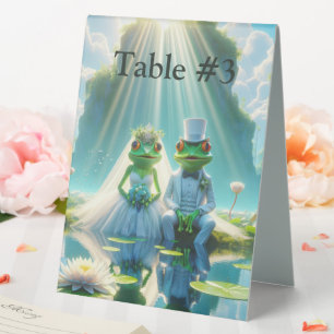 Wedding Frogs on Lily Pad