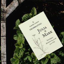 Wedding Garden Party | Yellow Sage