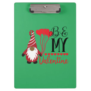 Wedding Gift Be My Valentine Clipboard