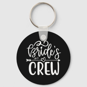 Wedding Gift Bride's Crew Key Ring