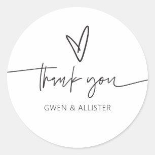 Wedding Gift Card Sticker Favour Label Seal G400