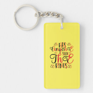 Wedding Gift Has Anyone Seen The Rings Key Ring