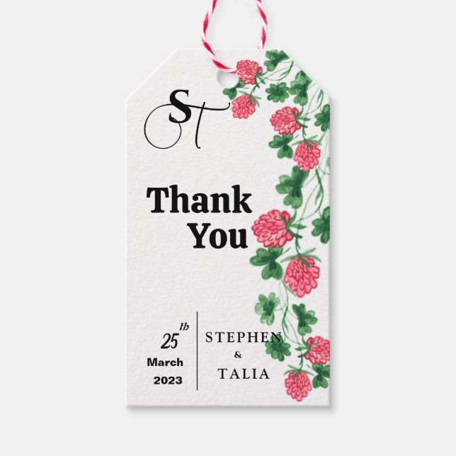 Wedding Gift Tag (Front)