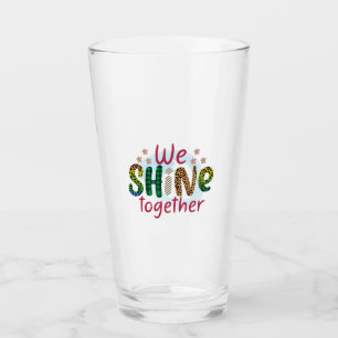 Wedding Gift We Shine Together Glass