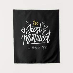 Wedding Gifts   15th Wedding Anniversary Tapestry