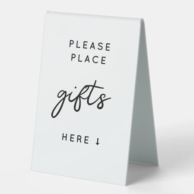 Wedding Gifts Here Sign (Front)