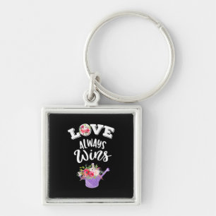 Wedding Gifts   Love Always Win Key Ring