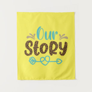 Wedding Gifts Our Story Tapestry