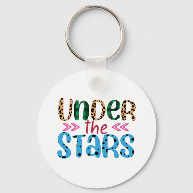 Wedding Gifts | Under The Star Key Ring (Front)