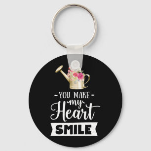 Wedding Gifts You Make My Heart Smile Key Ring