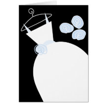 Wedding Gown Blue black vertical