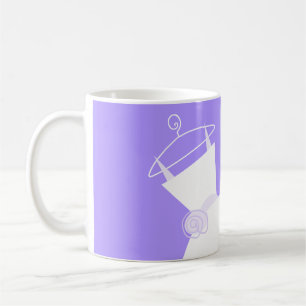 Wedding Gown Purple mug