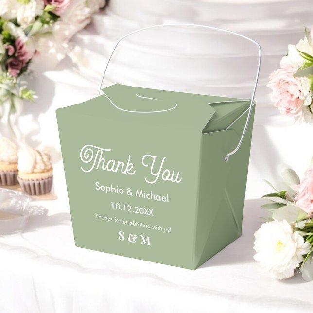 Wedding Green Bride Groom  Favour Box (Creator Uploaded)