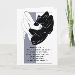 Wedding Greeting Card Marriage I