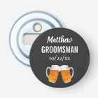 Wedding Groomsman Bachelor Party Favour Beer Cheer