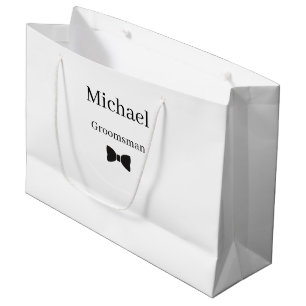 Wedding Groomsman Gift Bag