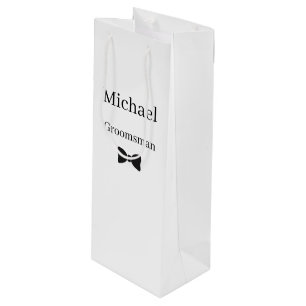 Wedding Groomsman Gift Bag